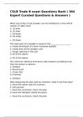 CSLB Trade B exam Questions Bank &lpar; 364 Expert Curated Questions & Answers &rpar;