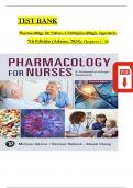 Pharmacology for Nurses&colon; A Pathophysiologic Approach &lpar;7th Edition&rpar; &ndash; Adams&comma; Holland & Chang &ndash; Complete Test Bank with Answers for All Chapters 1&ndash;50 Contained&period; 
