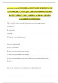 CLA FINAL EXAM &vert; COMPLETE AND DETAILED QUESTIONS AND ANSWERS &vert; REAL EXAM QNA &vert; 2025 LATEST UPDATED  100&percnt; RATED CORRECT &vert; 100&percnt; VERFIED &vert; ALREADY GRADED A&plus;&vert;GUARANTEED TO PASS&excl;&excl;