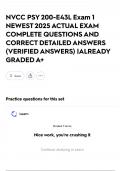NVCC PSY 200-E43L Exam 1 NEWEST 2025 ACTUAL EXAM COMPLETE QUESTIONS AND CORRECT DETAILED ANSWERS &lpar;VERIFIED ANSWERS&rpar; &vert;ALREADY GRADED A&plus;