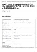 Milady Chapter 12 Makeup Essentials ACTUAL EXAM &lpar;2025&rpar; 100&percnt;VERIFIED &vert; QUESTIONS AND ANSWERS &vert; GRADED A&plus;&period;