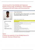 i-Human Case &num;4&colon; 15-Year-Old Male with Progressive Dyspnea&comma; Chronic Cough&comma; and Wheezing &ndash; Clinical Evaluation of Suspected COPD with Cardiac and Environmental Risk Factors &sol;I Human Case week &num;4 A 15 Year Old Male Reason For  Encounter&colon; Shortness Of Breath