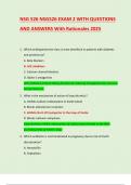 NSG 526 NSG526 EXAM 2 WITH QUESTIONS  AND ANSWERS With Rationales 2025