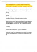 WPC 470 FINAL EXAM LATEST 2025&sol;2026 ACTUAL  TESTBANK WITH QUESTIONS AND CORRECT ANSWERS 