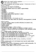 Patient Care- Mosby practice questions- then review class questions