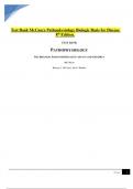 Test Bank McCance Pathophysiology Biologic Basis for Disease 8th Edition&period;