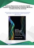 Protective Measurement and Quantum Reality Towards a New Understanding of Quantum Mechanics 1st Edition Shan Gao - Digital Download
