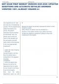 Exam &lpar;elaborations&rpar; EMT  PREP  