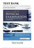 Test Bank For Seidel&rsquo;s Guide to Physical Examination 9th Edition by Jane W&period; Ball 