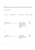  National Registry of Emergency Medical Technicians Advanced Level Psychomotor Ex