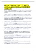 BIO 111 TAMU lab Exam 1 UPDATED  ACTUAL QUESTIONS AND CORRECT  ANSWERS