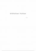 NURS6512 Final Exam