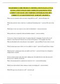SMARTSHEET CORE PRODUCT CERTIFICATION EXAM-ACTUAL EXAM-LATEST UPDATE 2025&vert; COMPLETE QUESTIONS WITH CORRECT DETAILED AND VERIFIED ANSWERS&vert; RATED 100&percnt; CORRECT&excl;&excl; GUARANTEED PASS&excl;&excl; ALREADY GRADED A&plus;