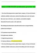 adult CCRN PCCN certification practice test