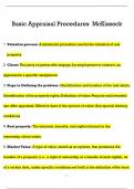 Basic Appraisal Procedures - McKissock