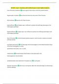 BIO 340 - Exam 2 - Questions with Verified Answers&vert; Latest Update Graded A&plus; 