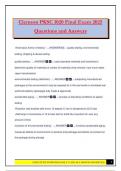 Clemson PKSC 1020 Final Exam 2025 Questions and Answers