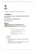 Samenvatting alle Kennisclips Lio gevorderd&colon; veranderingsmanagement week 1 tm 7