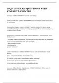 MQM 385 EXAM QUESTIONS WITH CORRECT ANSWERS