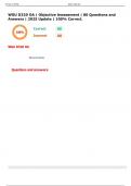 WGU D320 OA &vert; Objective Assessment &vert; 80 Questions and Answers &vert; 2025 Update &vert; 100&percnt; Correct&period;
