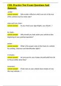 CDL Practice Test Exam Questions And Answers&period;docx