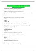 PO exam - week 1 Questions with Accurate Answers