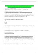 Professional Organizer Certificate Course Week 3 Review Questions with Accurate Answers