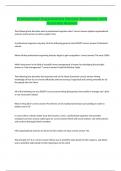 Professional Organization Review Questions with Accurate Answer