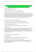 Professional Organizer Certificate Course Week 6 Review Questions with Correct Answers