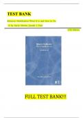 Test Bank For Behavior Modification&colon; What It Is and How To Do It 12th Edition by Garry Martin&comma; Joseph J&period; Pear&vert;&vert;ISBN NO&colon;10&comma;1032233141&vert;&vert;ISBN NO&colon;13&comma;978-1032233147&vert;&vert;All Chapters&vert;&vert;Complete Guide A&plus;