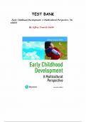 Test Bank for Early Childhood Development&colon; A Multicultural Perspective&comma; 7th edition By Jeffrey Trawick-Smith&comma; Chapter 1-18
