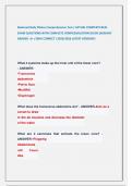 Balanced Body Pilates Comprehensive Test &sol; ACTUAL COMPLETE REAL   EXAM QUESTIONS WITH COMPLETE VERIFIEDSOLUTION GUIDE &lpar;ALREADY   GRADED  A&plus; &sol;100&percnt; CORRECT &rpar; 2025&sol;2026 LATEST VERSION&excl;&excl; 