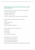 ENVS 1126 Aixin Hou-Exam 1 with 100&percnt; Correct Answers &vert; Verified &vert;Latest version 2025