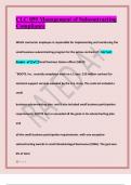 CLC 059 Management of Subcontracting Compliance Proven Practice Questions & Expert Solutions
