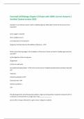 Essential Cell Biology Chapter 13 Exam with 100&percnt; Correct Answers &vert; Verified &vert;Latest version 2025