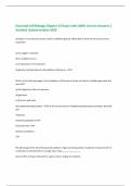 Essential Cell Biology Chapter 13 Exam with 100&percnt; Correct Answers &vert; Verified &vert;Latest version 2025