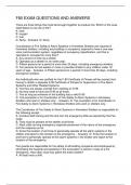 F80 EXAM QUESTIONS AND ANSWERS