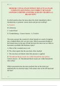 MEDSURG 2 FINAL EXAM NEWEST 2025 ACTUAL EXAM&vert;  COMPLETE QUESTIONS AND CORRECT DETAILED  ANSWERS &lpar;VERIFIED ANSWERS&rpar; ALREADY GRADED A&plus;&vert;&vert;  BRAND NEW&excl;&excl; 