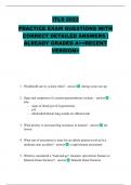 ITLS 2022 PRACTICE EXAM QUESTIONS WITH CORRECT DETAILED ANSWERS &vert; ALREADY GRADED A&plus;<RECENT VERSION>
