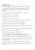 AANP &lpar;Latest 2025 Update&rpar; Exam Review&vert; Questions and Detailed Answers&vert; 100&percnt; Verified Correct&vert; Grade A&plus; &lpar;100&percnt; Pass&rpar; All Units Covered