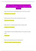 ATI Neuro Questions and Answers &vert; Latest Version &vert; 2025&sol;2026 &vert; Correct &  Verified
