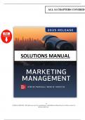 Marketing Management 5th Edition &ndash; Mark Johnston & Greg Marshall &ndash; Solution Manual PDF