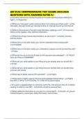 AIR EVAC COMPREHENSIIVE TEST EXAMS 2025&sol;2026 QUESTIONS WITH ANSWERS RATED A&plus;