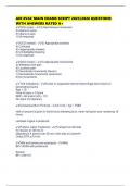 AIR EVAC MAIN EXAMS SCRIPT 2025&sol;2026 QUESTIONS WITH ANSWERS RATED A&plus;