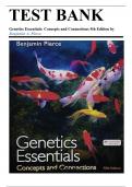 TEST BANK Genetics Essentials&colon; Concepts and Connections 5th Edition by Benjamin A&period; Pierce