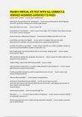 PHARM VIRTUAL ATI TEST WITH ALL CORRECT & VERIFIED ANSWERS &lpar;UPDATED TO PASS&rpar;