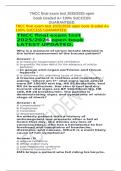 TNCC final exam test 2025&sol;2026 open book Graded A&plus; 100&percnt; SUCCESS GUARANTEED&period;
