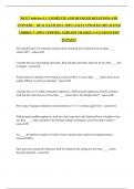 NICET Soils level 1 &vert; COMPLETE AND DETAILED QUESTIONS AND ANSWERS &vert;   REAL EXAM QNA &vert; 2025 LATEST UPDATED 100&percnt; RATED CORRECT &vert; 100&percnt; VERFIED &vert; ALREADY GRADED A&plus;&vert;GUARANTEED TO PASS&excl;&excl;