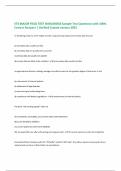 ETS MAJOR FIELD TEST IN BUSINESS Sample Test Questions with 100&percnt; Correct Answers &vert; Verified &vert;Latest version 2025