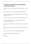 SC 60 hr real estate class exam questions with correct answers&period;